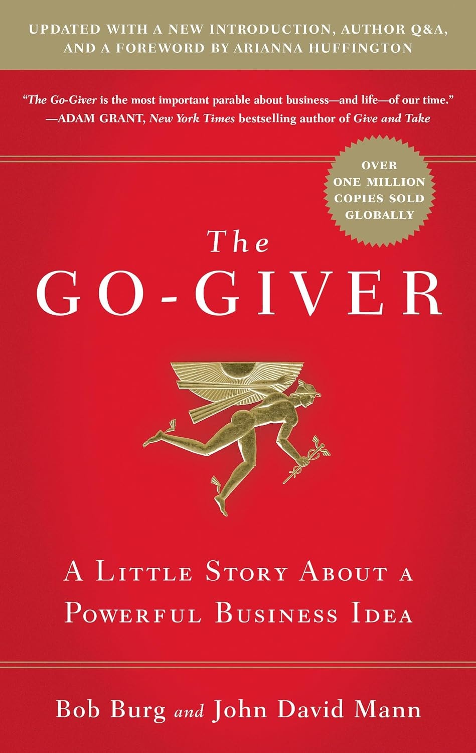 The Go-Giver book cover by Bob Burg and John David Mann